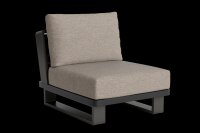 LIFE - Fitz Roy lounge lava/schwarz Erweiterung Soltex beige