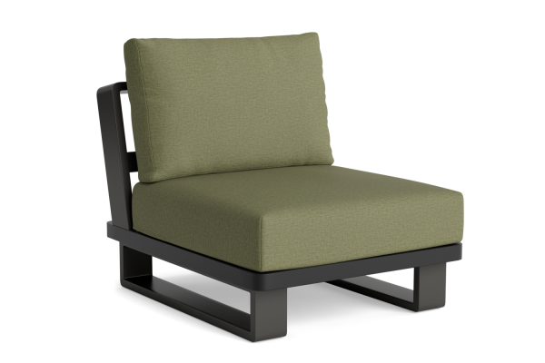 LIFE - Fitz Roy lounge lava/schwarz Erweiterung Soltex olivgrün
