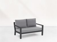 LIFE - Timber lounge lava 2-Sitz Bank All Weather mausgrau