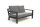 LIFE - Timber lounge lava 2-Sitz Bank All Weather mausgrau