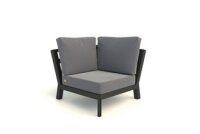 Life Timber Lounge lava Ecke All Weather mausgrau