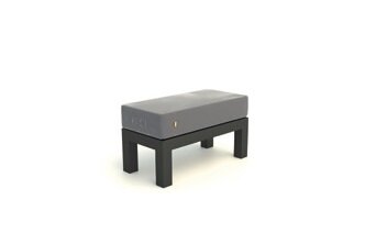 LIFE - Timber lounge lava halber Fußhocker Comforma basalt