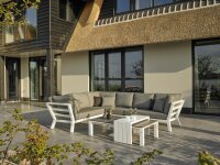 Life Timber Lounge weiß Hocker Comforma sand