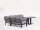 LIFE Dining-Loungeecke Set1 TIMBER lava inkl. Polster in All Weather Mausgrau