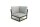 LIFE - Soho lounge lava/FSC robust Teak Ecke KD Comforma basalt