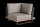 LIFE - Fitz Roy lounge lava/robust Teak Ecke All Weather khaki