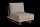 LIFE - Fitz Roy lounge lava/robust Teak Erweiterung Soltex beige