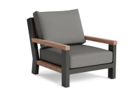 LIFE - Legend lounge lava - robust Teak - Sessel Soltex...