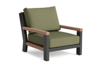 LIFE - Legend lounge lava - robust Teak - Sessel Soltex...