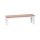 Life Mixx Gartenbank weiß 200x40 Mixx robust teak