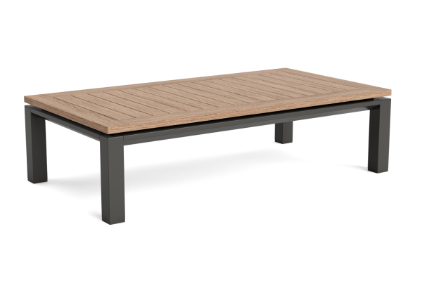 LIFE - Concept Loungetisch lava 140x75 robust Teak