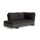 LIFE - Edge lounge lava chaise longue rechts KD Comforma basalt