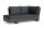 LIFE - Edge lounge lava chaise longue rechts KD All Weather carbon
