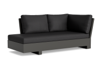 LIFE - Edge lounge lava chaise longue rechts KD Soltex...