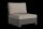 LIFE - Edge lounge lava Erweiterung KD Soltex beige