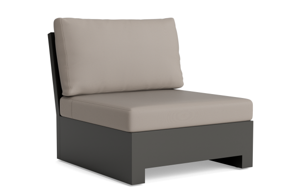 LIFE - Edge lounge lava Erweiterung KD All Weather khaki