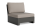 LIFE - Edge lounge lava Erweiterung KD All Weather khaki