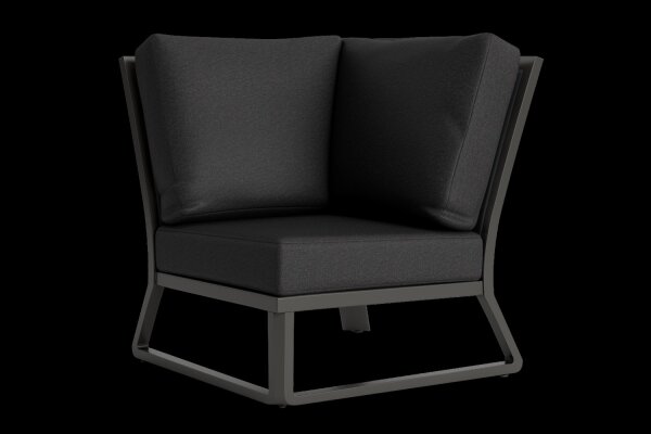 LIFE - Montana lounge lava Ecke Soltex graphit