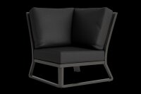 LIFE - Montana lounge lava Ecke Soltex graphit