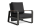 LIFE - Montana lounge verstellbar lava/FSC robust Teak Sessel Soltex graphit