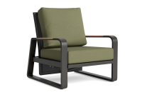 LIFE - Montana lounge verstellbar lava/FSC robust Teak...
