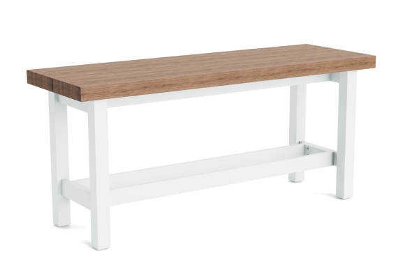 life Nevada Bartisch weiß 210x70 Nevada robust Teak