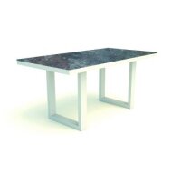 LIFE - Timber lounge weiß Loungetisch hoch 140x75...