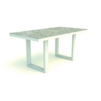 LIFE - Timber lounge weiß Loungetisch hoch 140x75...