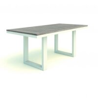LIFE - Timber lounge weiß Loungetisch hoch 150x90...