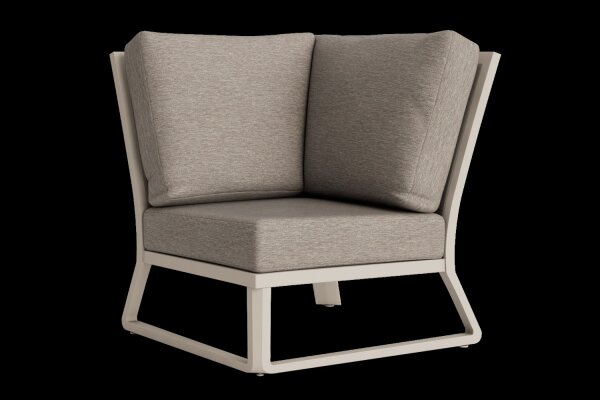 LIFE - Montana lounge beige Ecke Soltex beige