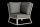 LIFE - Montana lounge beige Ecke Soltex nebelgrau