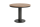 LIFE - Oslo Essisch lava 90 rund Concept robust Teak