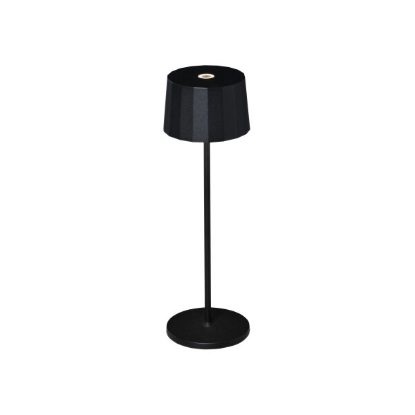 Konstsmide Positano LED USB-Tischleuchte weiss, Farbtemperatur, dimm