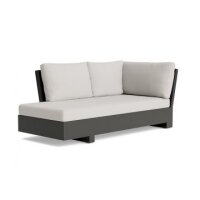 LIFE - Edge lounge lava chaise longue rechts KD Soltex dune