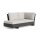LIFE - Edge lounge lava chaise longue rechts KD Soltex dune