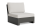 LIFE - Edge lounge lava Erweiterung KD Soltex dune