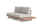 Life Fitz Roy Lounge beige/robust Teak Bank links Soltex dune