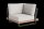 LIFE - Fitz Roy lounge lava/robust Teak Ecke Soltex dune