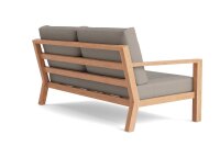 LIFE - Timber lounge nature teak 2,5-Sitz Bank All Weather khaki