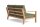 LIFE - Timber lounge nature teak 2,5-Sitz Bank Soltex olivgrün