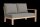LIFE - Timber lounge nature teak 2-Sitz Bank links Comforma steel