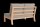 LIFE - Timber lounge nature teak 2-Sitz Bank rechts All Weather khaki