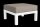 LIFE - Timber lounge nature teak Fußhocker Soltex beige