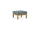LIFE - Timber lounge nature teak Fußhocker Soltex beige