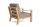 LIFE - Timber lounge nature teak Sessel Soltex beige