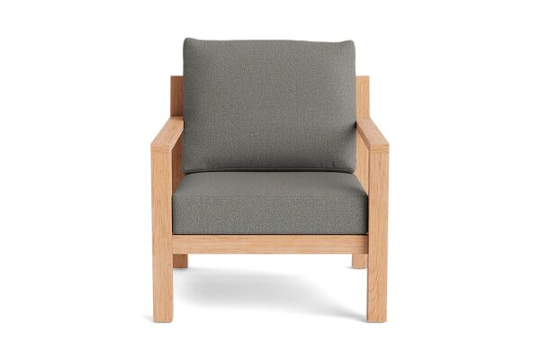 LIFE - Timber lounge nature teak Sessel Comforma steel