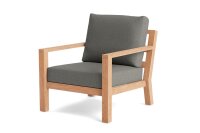 LIFE - Timber lounge nature teak Sessel Comforma steel