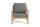 LIFE - Timber lounge nature teak Sessel Comforma steel