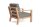 LIFE - Timber lounge nature teak Sessel Comforma steel