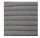 Life String Outdoor-Teppich 160x160cm nebelgrau Rucore